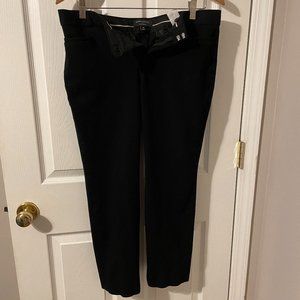 Black Banana Republic Sloan Curvy Fit Size 10 Black Straight Leg Pants